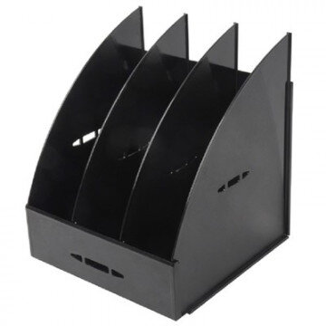 Лоток для бумаг сборн 3 отделения Attache черный 16С190 Лоток для бумаг сборн 3 отделения Attache черный 16С190