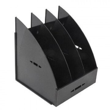 Лоток для бумаг сборн 3 отделения Attache черный 16С190 Лоток для бумаг сборн 3 отделения Attache черный 16С190