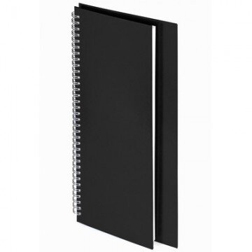 Планинг недат,черный,305х130, 64 л.,Ideal