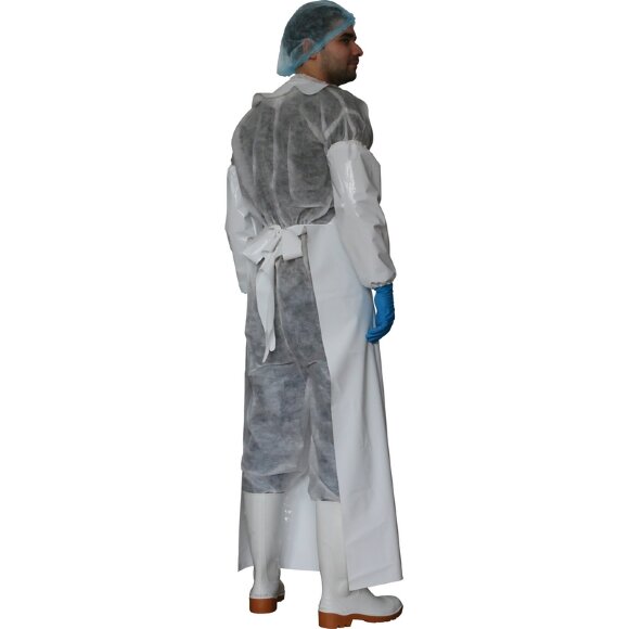 Фартук многоразовый HACCPER Uretex TPU белый 0,15мм (950110)