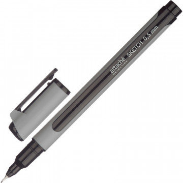 Линер Attache Selection корпус soft touch 0,5мм черный