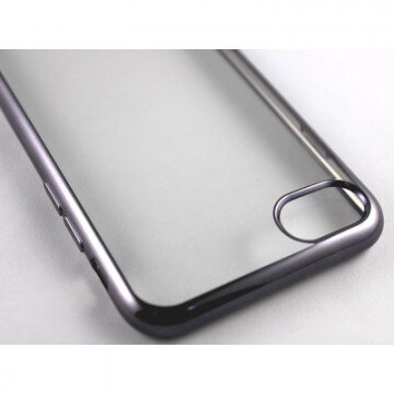 Чехол силикон iBox Blaze для iPhone 6/6S (4.7) (черная рамка)