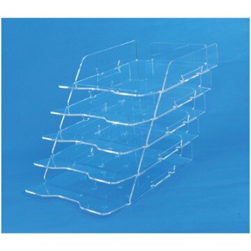 Лоток для бумаг Attache Selection со смещением на 5 отделений А4 215х44