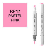 Маркер TOUCH BRUSH двухсторонний цв.017 розовый пастельный, 1210017