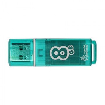 Флеш-память Smartbuy 8GB Glossy series Green Флеш-память Smartbuy 8GB Glossy series Green