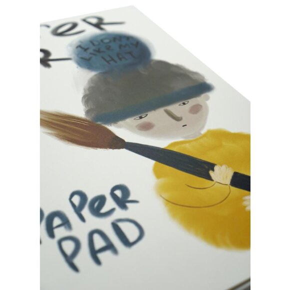 Альбом д/рисов.акварелью 40л А4,склейка,тв.подл,бл.160гр Серия Друзья 00072