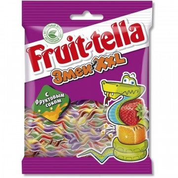 Мармелад Fruittella Змеи XXL 30х70г РУ 8250136