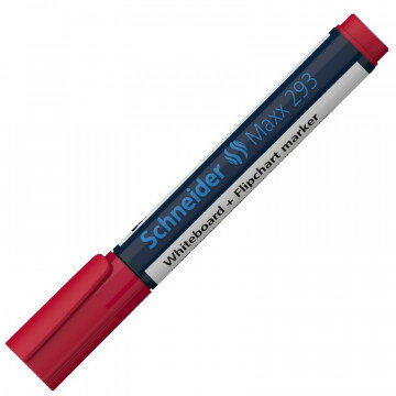 Маркер для досок и флипчарт SCHNEIDER S290 красный
