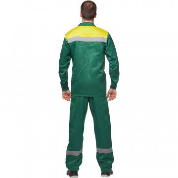 Спец.одежда летняя Костюм летний л02-КБР кур/бр зел/желт 64-66/182-