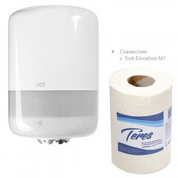 Полотенца бумажные д/держ.Терес Комфорт мини ЦВ 1сл.120м 12рул Т-0130 Полотенца бумажные д/держ.Терес Комфорт мини ЦВ 1сл.120м 12рул Т-0130