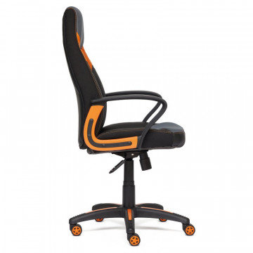 Кресло игровое UT_Echair Кресло IMPREZA к/з,ткань,чер/сер/ор 36-6/12/14-43