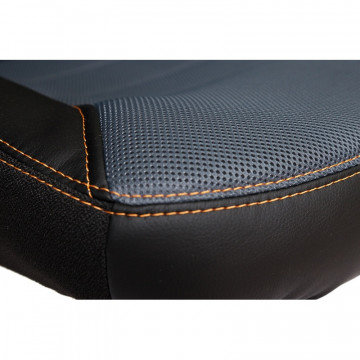 Кресло игровое UT_Echair Кресло IMPREZA к/з,ткань,чер/сер/ор 36-6/12/14-43