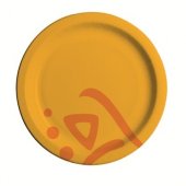 Тарелка одноразовая бумажная Whizz d=18 см, 50 шт/уп.