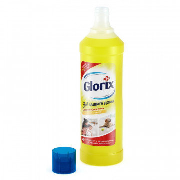 Средство для мытья пола GLORIX Лимонная энергия 1л
