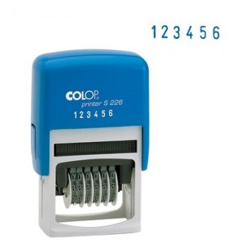 Нумератор 6-и раз. высота шрифта 4мм S226 (аналог 4846) Colop