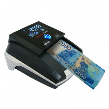 Детектор банкнот (валют) DoCash Golf, автоматический,с аккумулятором,руб.