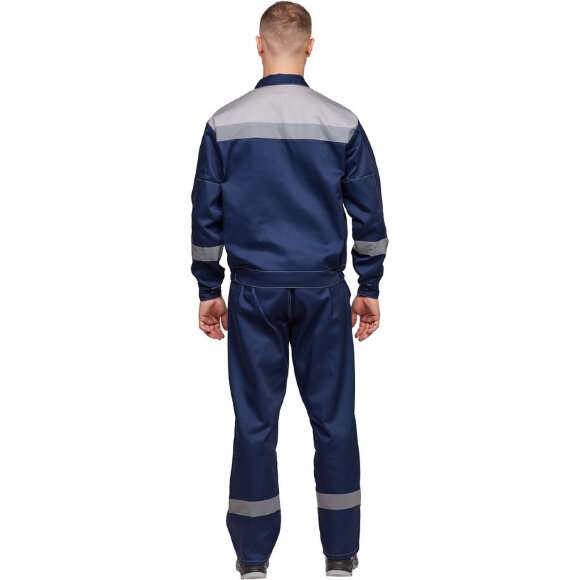 Спец.одежда летняя Костюм муж. л20-КБР синий/сер (р.60-62) 182-188
