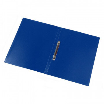 Папка на 2-х кольцах Attache 20мм Label синяя