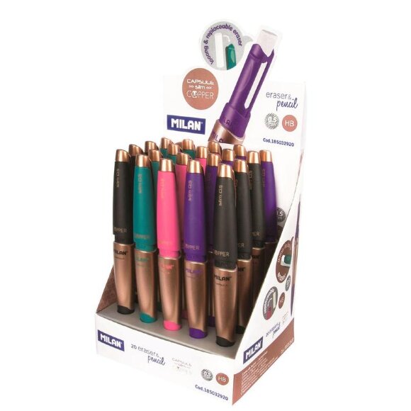 Карандаш механический MILAN Capsule Copper, 0,5мм, корпус в асс., 185032920