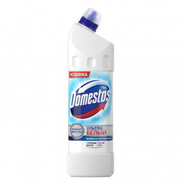 Средство для сантехники DOMESTOS ЭКСПЕРТ СИЛА 7 УЛЬТРА БЕЛЫЙ 1л