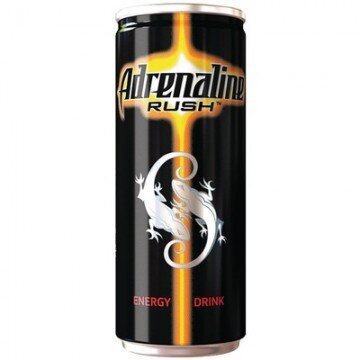 Напиток энергетический Adrenalin Rush 0,25л