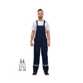 Спец.одежда летняя Полукомбинезон муж. л24-ПК синий (р.52-54) 182-188 Спец.одежда летняя Полукомбинезон муж. л24-ПК синий (р.52-54) 182-188