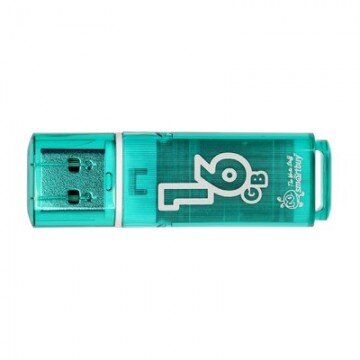 Флеш-память Smartbuy 16GB Glossy series Green Флеш-память Smartbuy 16GB Glossy series Green