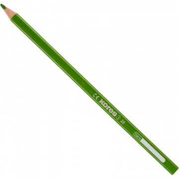 Карандаши цветные 12цв 3-гран,точилка,тубус Kores 93313