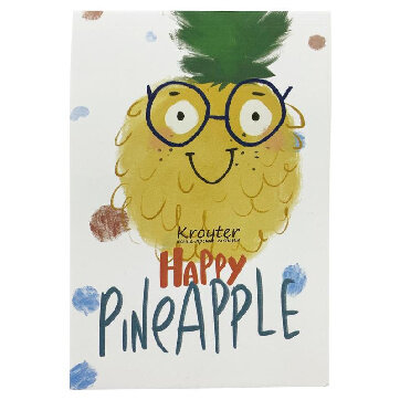 Блокнот А6,48л,клетка,скрепка,обл.картон Серия Друзья 00090