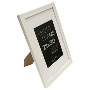 Рамка пластиковая с паспарту Gloria White 21x30 37330