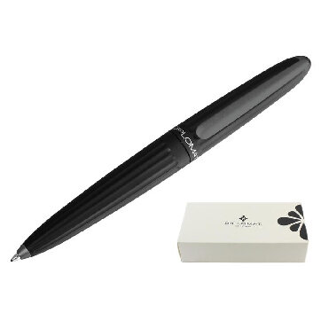 Ручка шариковая DIPLOMAT Aero black синий D40301040