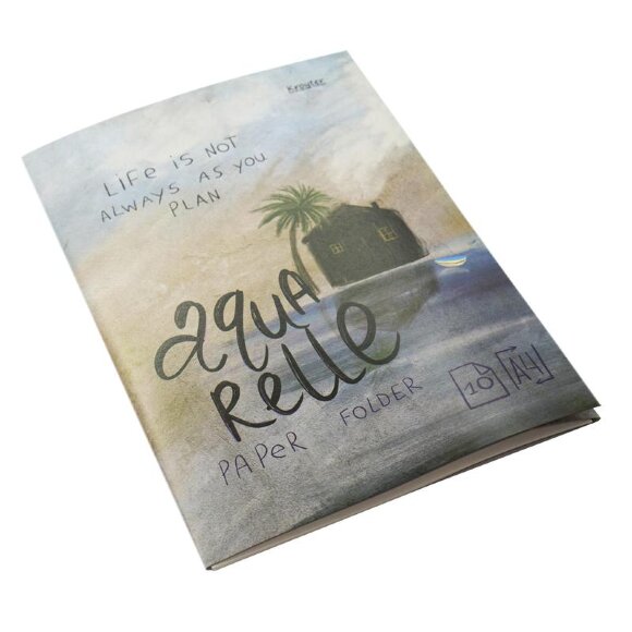 Папка д/рисов.акварелью А4,10л,блок 180гр Серия Проф 00074