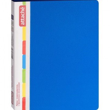 Папка скорос-тель с пруж.мех.ATTACHE F612/07 17мм синий Папка скорос-тель с пруж.мех.ATTACHE F612/07 17мм синий