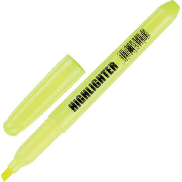 Маркер Выделитель текста желтый 1-3,9мм