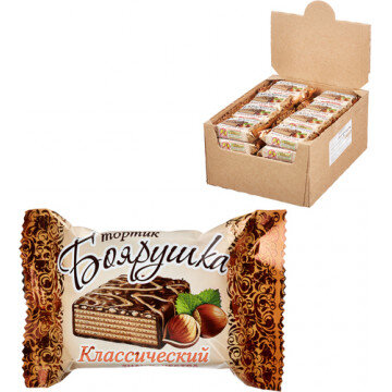 Вафли Десерт вафельный Боярушка классический 40штx38г