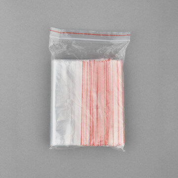 Пакет с замком (Zip Lock) 12 х 17 см, 32 мкм, 100 шт/уп