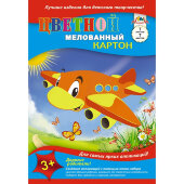 Картон цветной 7л,7цв. А4 мелованный Апплика в ассортименте С1831 Картон цветной 7л,7цв. А4 мелованный Апплика в ассортименте С1831