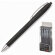 Ручка шариковая Attache Selection Glide Aerogrip 0,7мм, чёрн, масл, авт.