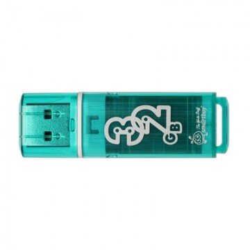 Флеш-память Smartbuy 32GB Glossy series Green Флеш-память Smartbuy 32GB Glossy series Green