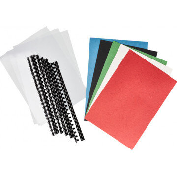 Пружины для переплета пластиковые ProfiOffice старт.набор(с обложками)