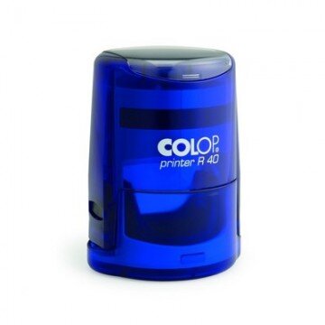 Оснастка для печати круг. с крышкой d41.5мм, Pr. R40 индиго ColopАвстрия