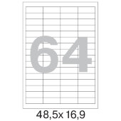 Этикетки самоклеящиеся Office Label 48,5х16,9 мм, 64 шт. на лист.А4 100 л