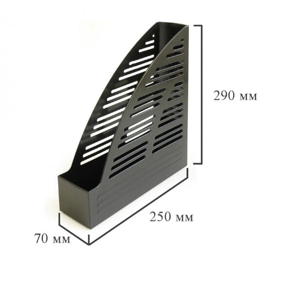 Вертикальный накопитель Attache 70мм (65) черный Вертикальный накопитель Attache 70мм (65) черный