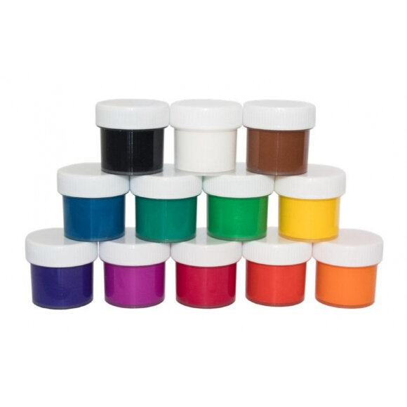 Краски акриловые Луч матовые художественные 12 цв 20 мл 29С 1747-08