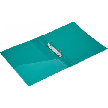 Папка на 2-х кольцах пласт. 25/32мм А4 Attache 07 зеленый