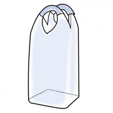 Биг Бэг 2-х стропный, 75x75x125 см., верх-открытый, дно глухое