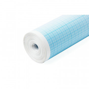 Бумага миллиметровая MEGA Engineer,878ммх40м,голубая,1 рул/уп