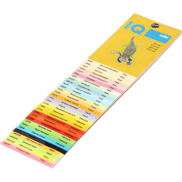 Бумага цветная IQ COLOR (А3,80г,CY39-канареечно-желтый) пачка 500л.