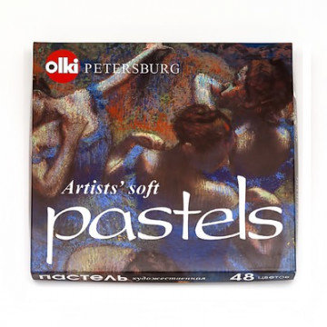 Пастель Olki Soft Ассорти 48 цв. сухая, арт.0021