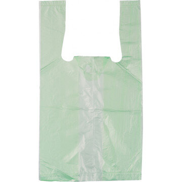 Пакет-майка ПНД 16+12х30 10мкм 100шт./уп.цветной/пол